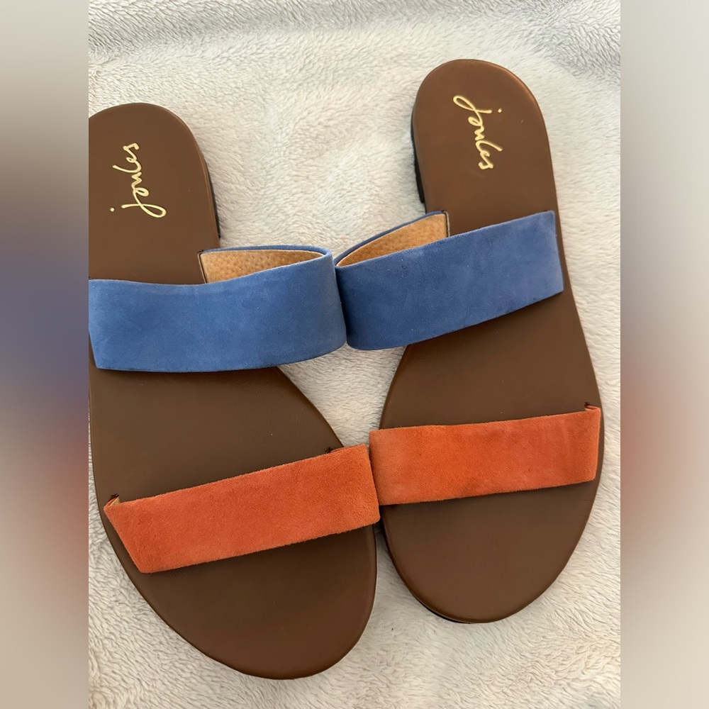 Joules Suede Strap Sandals size 9 NEW!